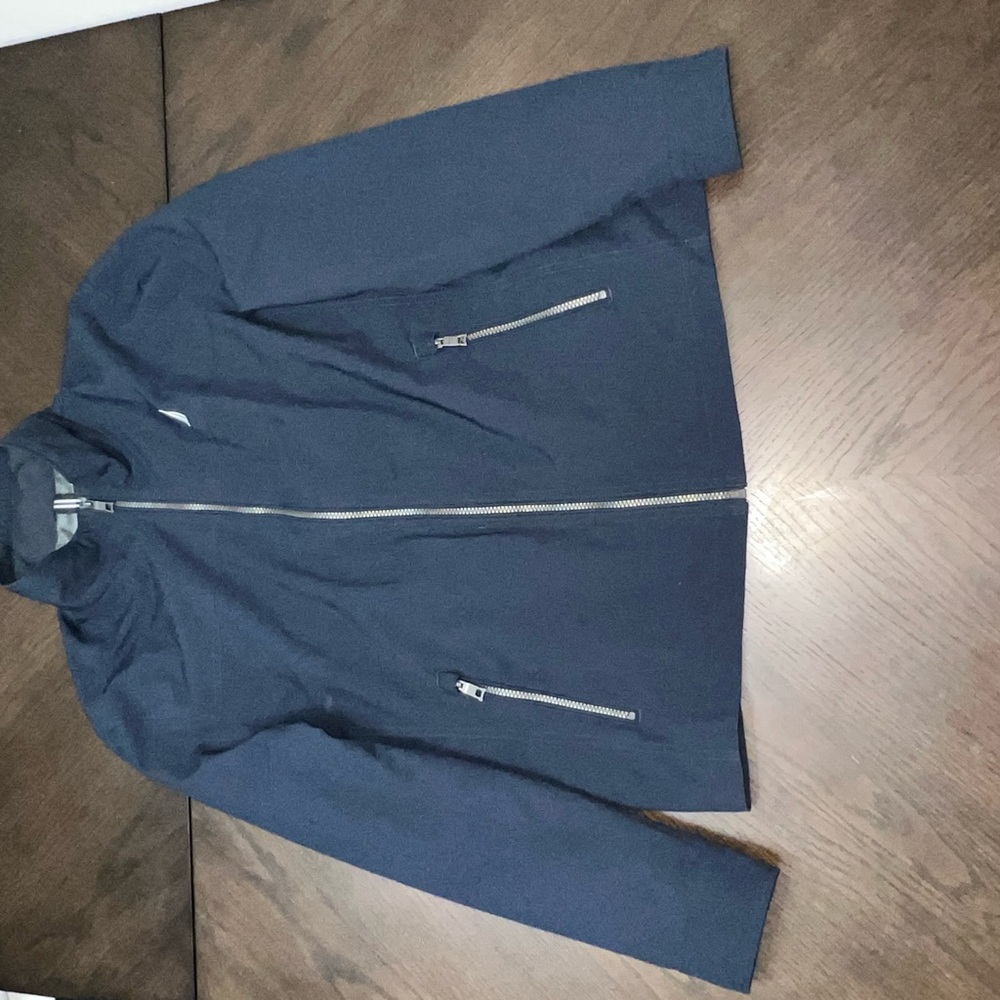 Navy Blue Full Zip Nautica Jacket LARGE